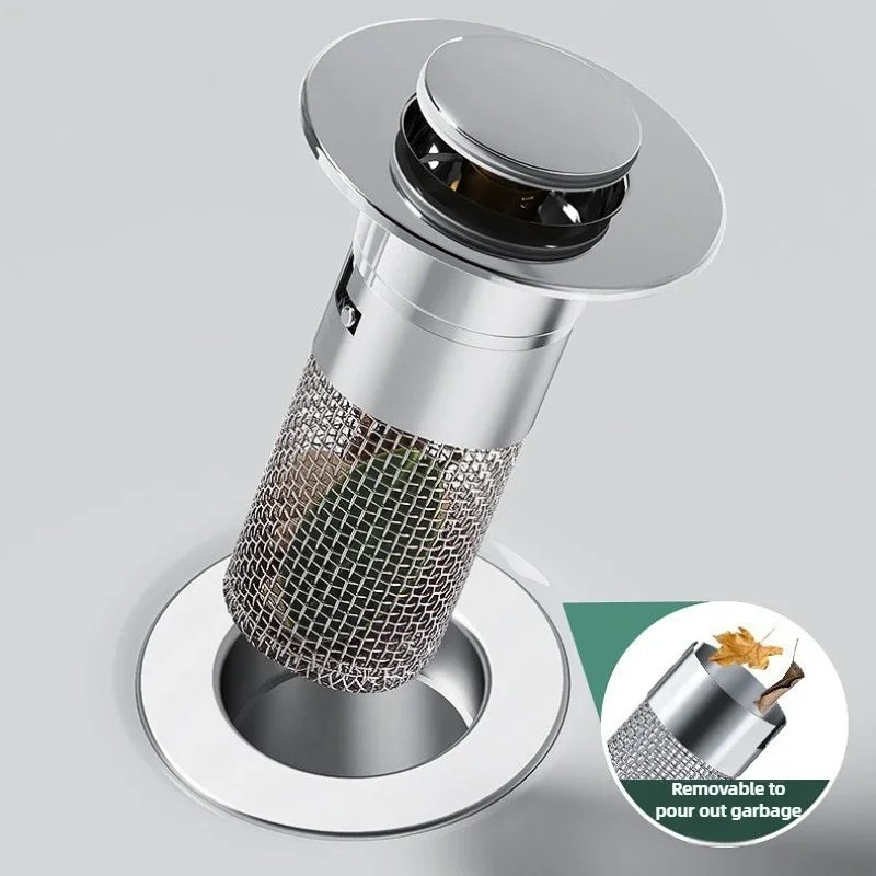 QuickDrain Stainless Steel Hair Stopper