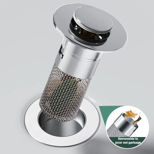 QuickDrain Stainless Steel Hair Stopper